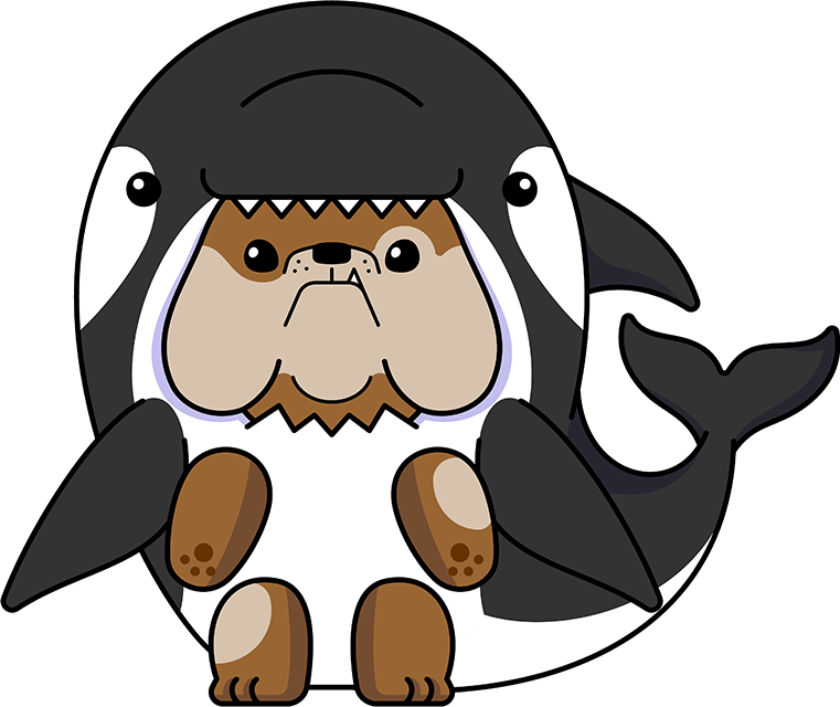 Orca Whale Dog